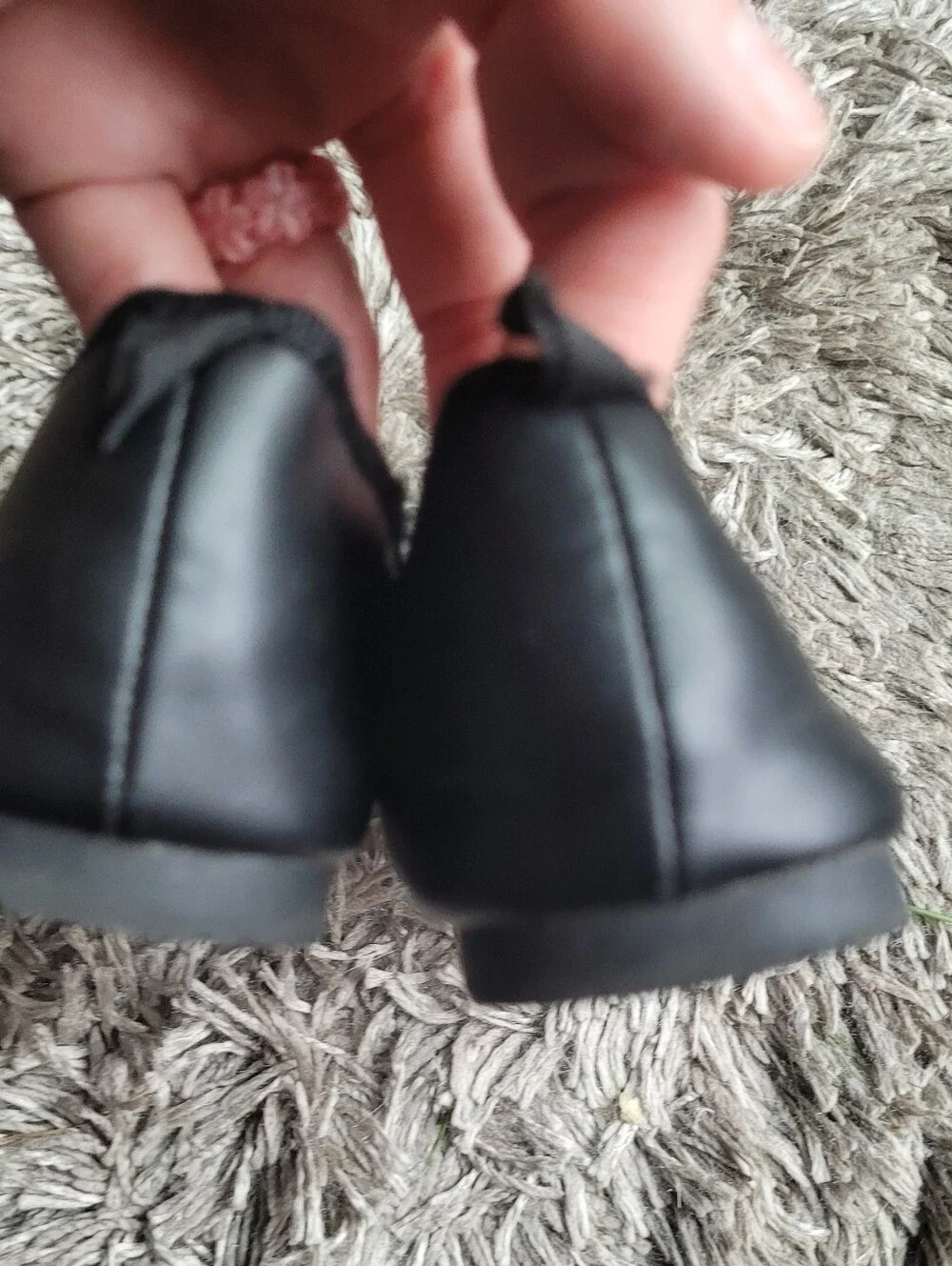 Cat & Jack Black Mary Jane Bow Ballet Flats for Kids